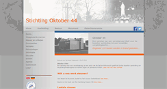 Desktop Screenshot of oktober44.nl