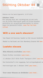 Mobile Screenshot of oktober44.nl