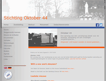 Tablet Screenshot of oktober44.nl